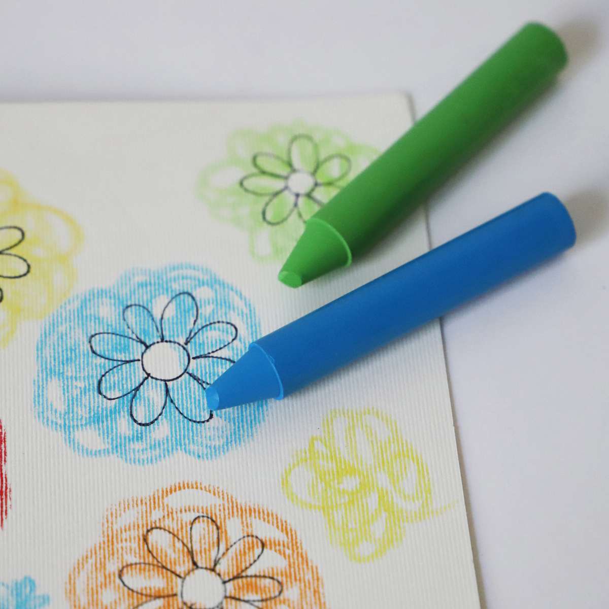 Jumbo Wax Crayon Set 8-Color Set