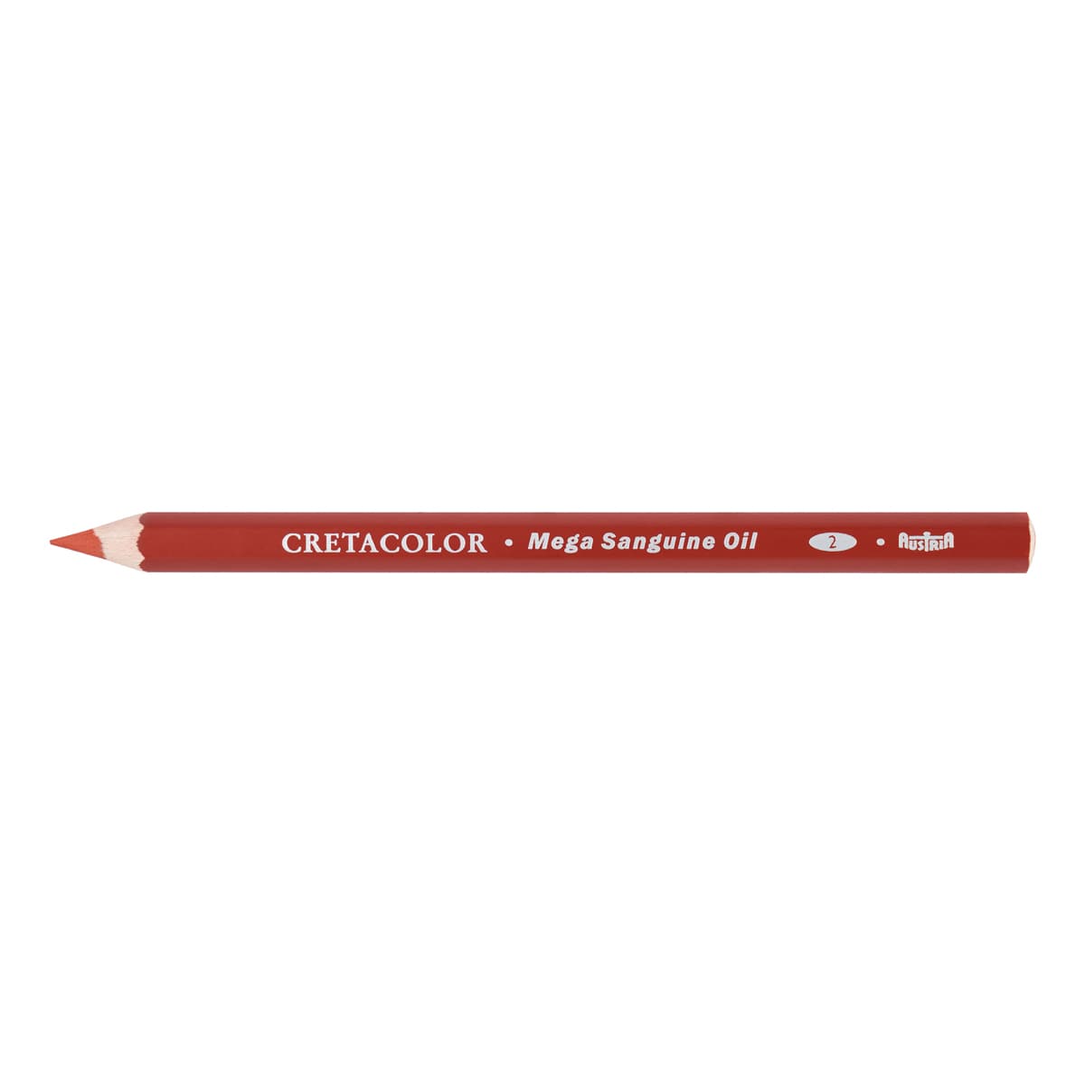Mega Artist Oil Pencils Sanguine