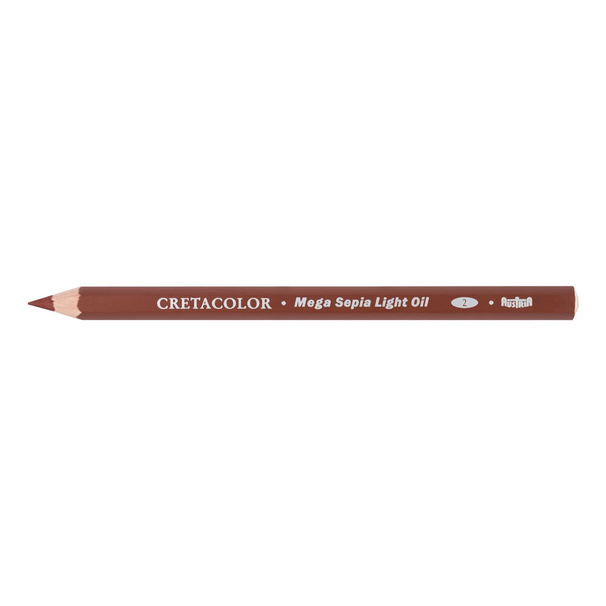Mega Artist Oil Pencils Sepia Light