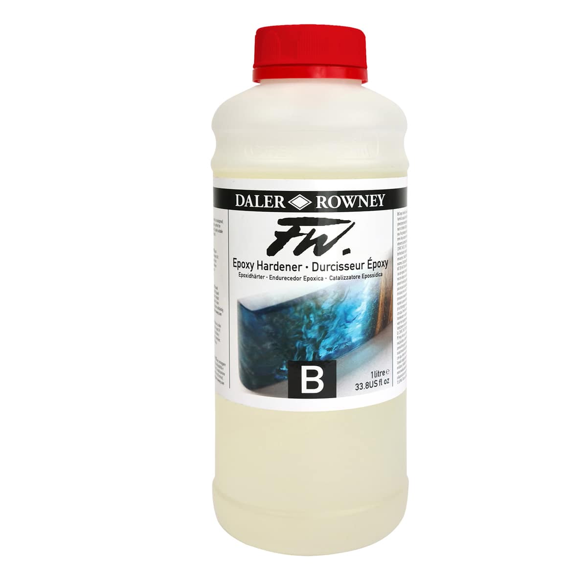 FW Epoxy Mediums 1 Liter Hardener Pouring Medium