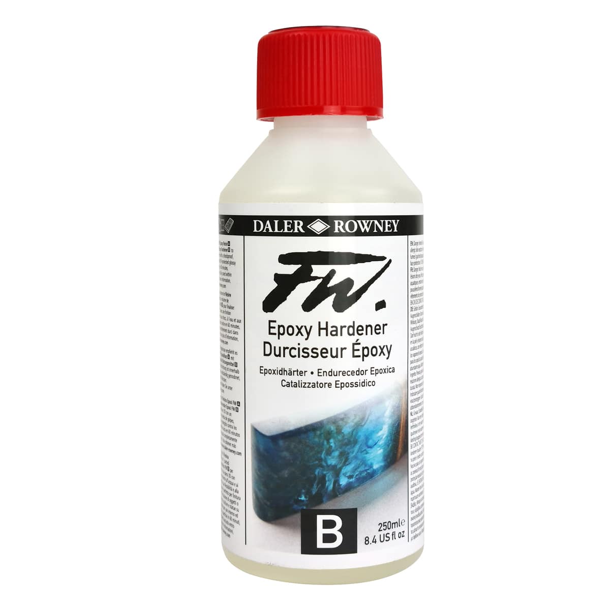 FW Epoxy Mediums 250ml Hardener Pouring Medium