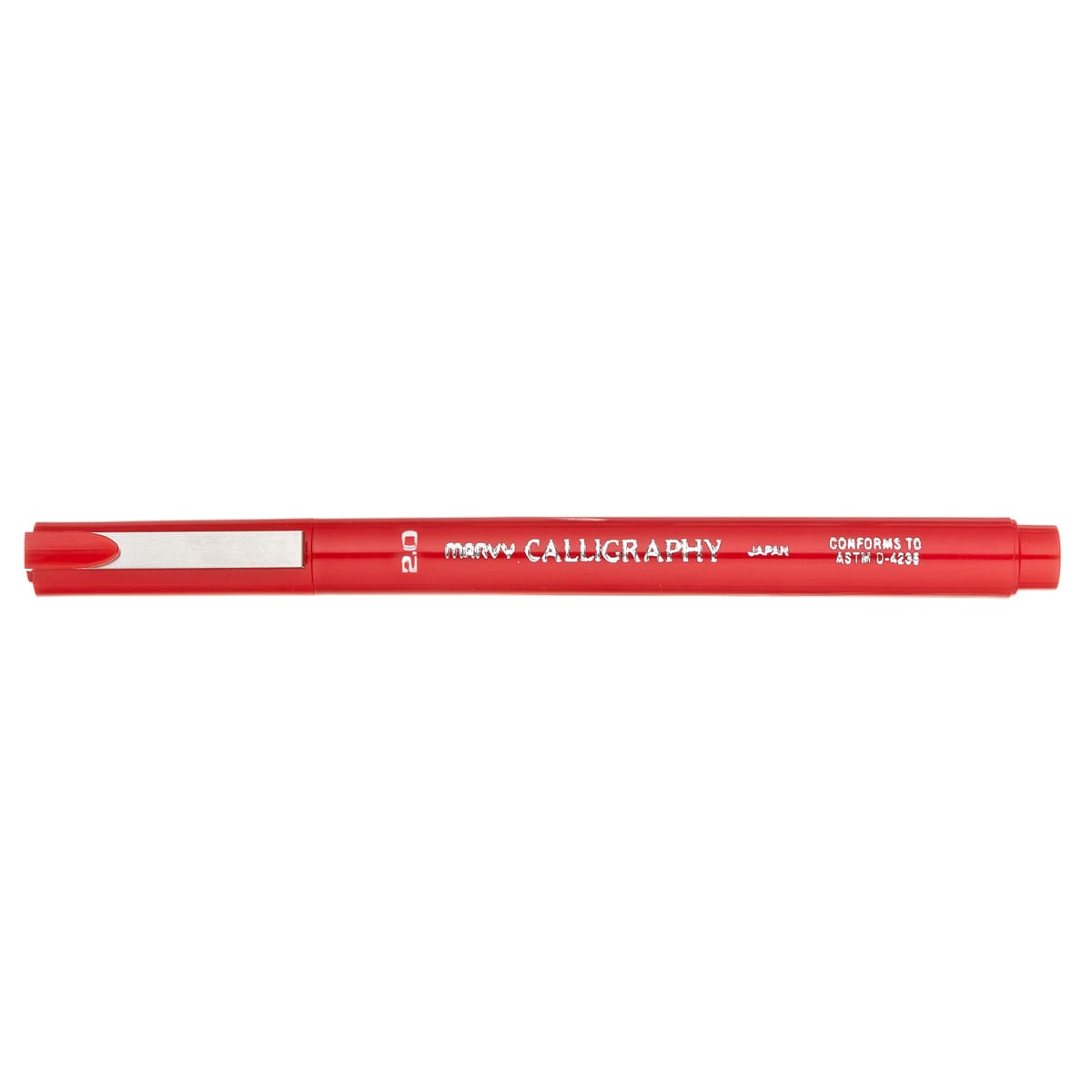 Marvy Calligraphy Pen Red