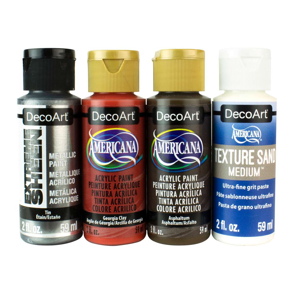 Designer Finishes Kits 4-Piece Rusted Metal Kit