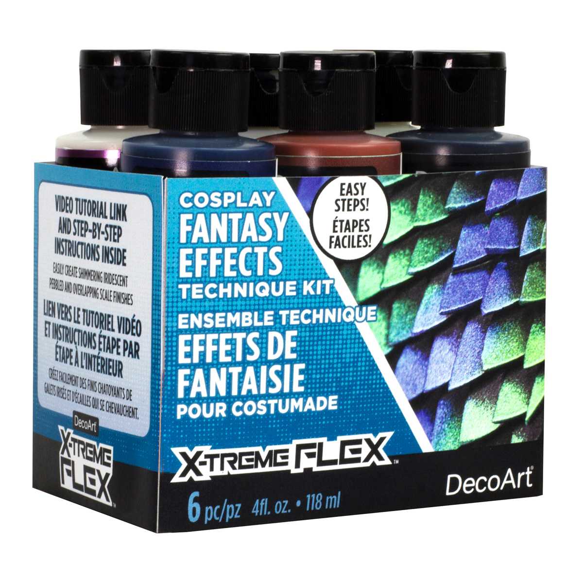 X-Treme Flex Cosplay Painting Kits Cosplay Fantasy Effects Technique Kit