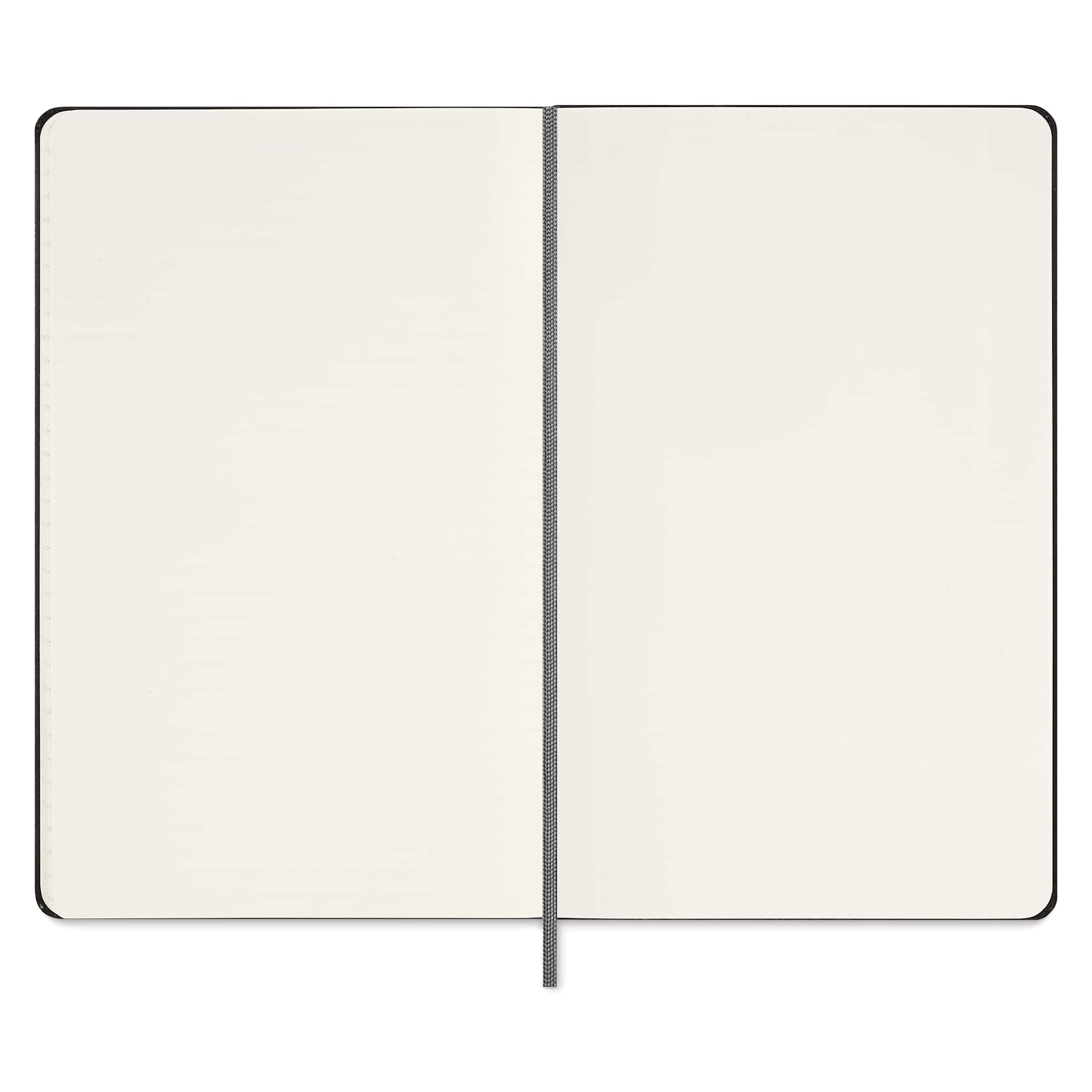 Moleskine Undated Weekly Planner - Black, 8-1/4" x 5", 208 Pages, blank pages