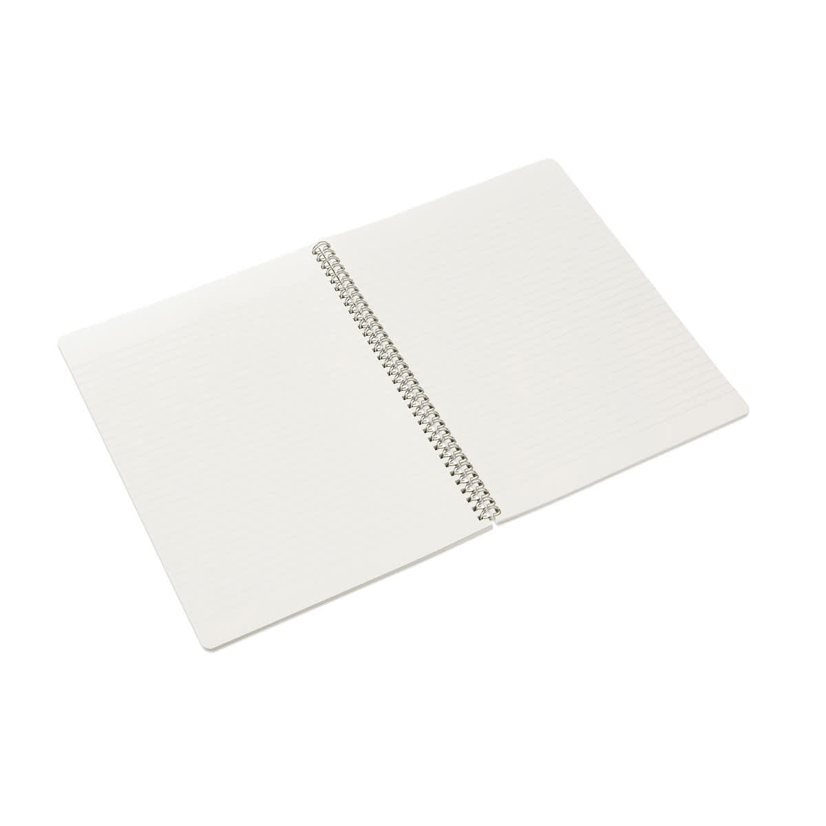 Fabriano Ecoqua Original Spiral-Bound Notebook, 8.3 in x 11.7 in, A4, Lined, 70 Sheets, Black