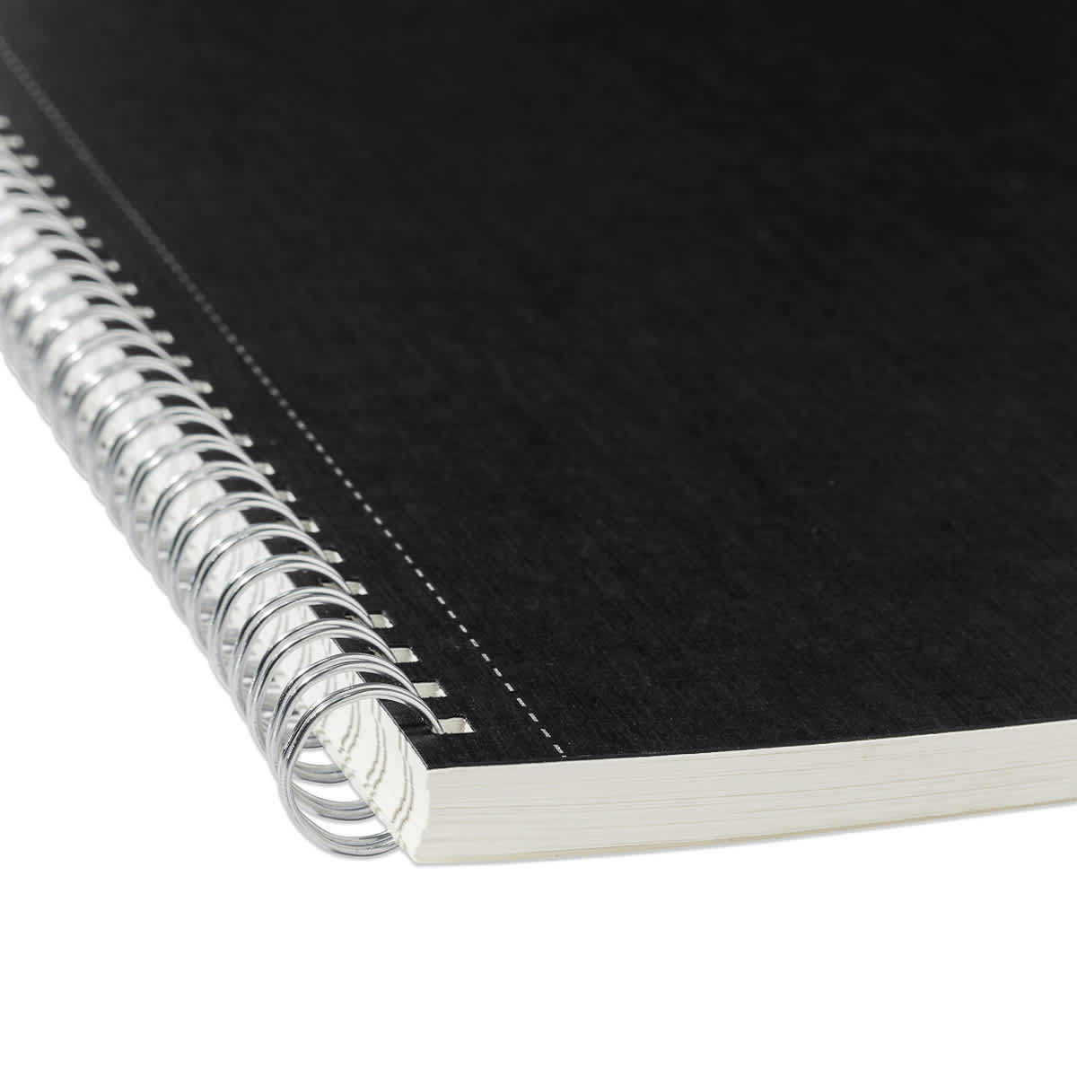 Fabriano Ecoqua Original Spiral-Bound Notebook, 8.3 in x 11.7 in, A4, Lined, 70 Sheets, Black