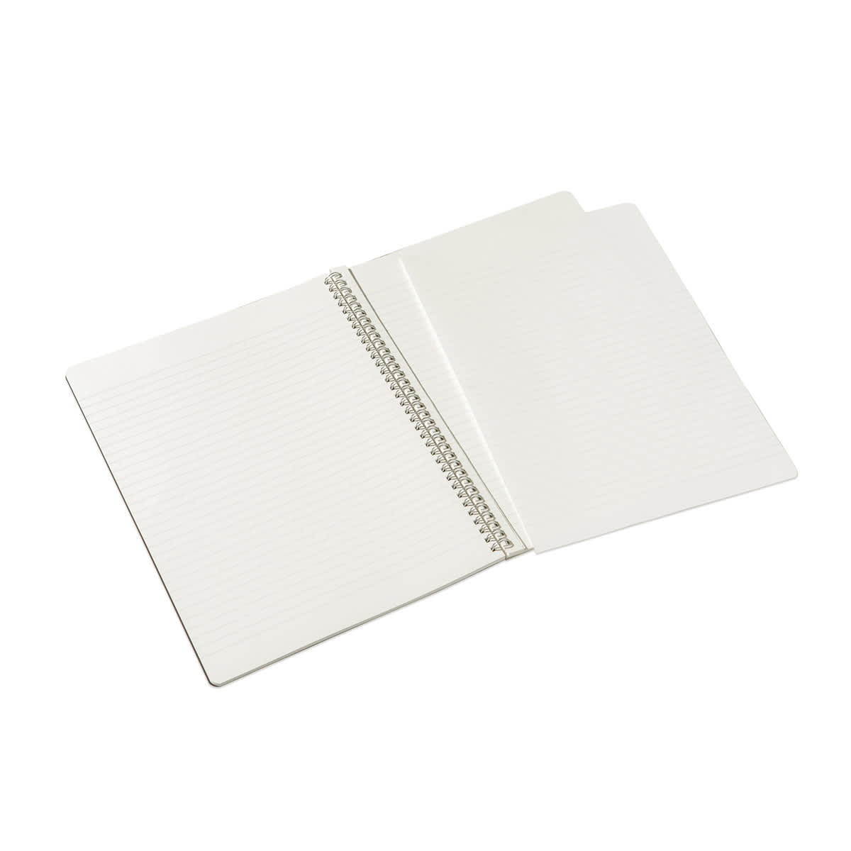Fabriano Ecoqua Original Spiral-Bound Notebook, 8.3 in x 11.7 in, A4, Lined, 70 Sheets, Black