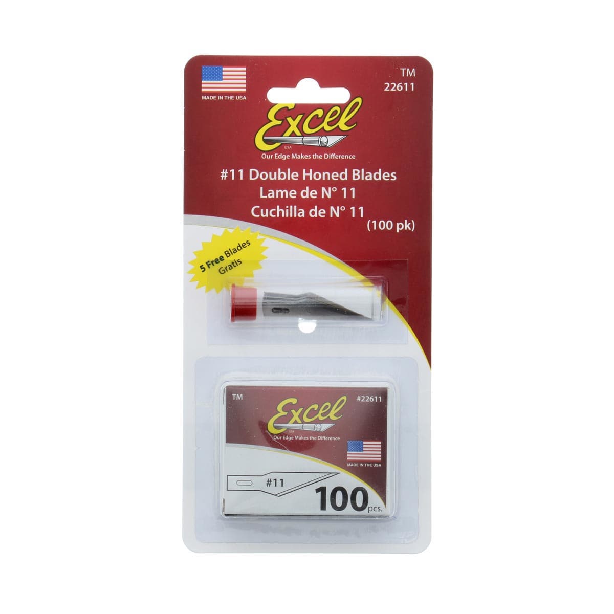 Excel B 11 Blades, 100/Pkg.