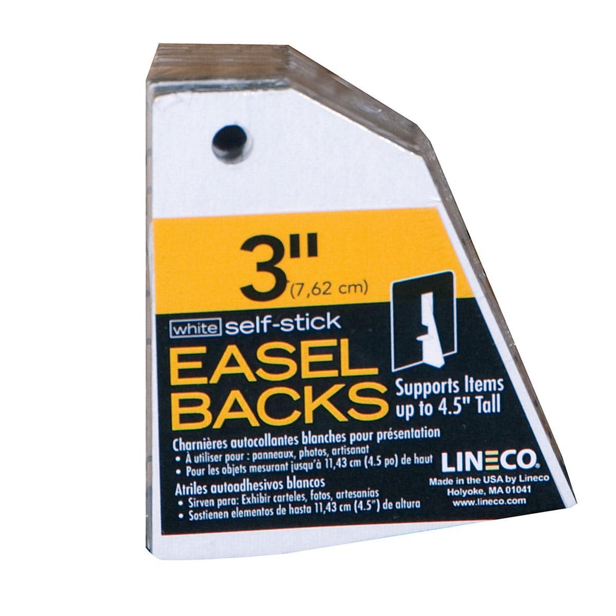 Self-Stick Easel-Backs 3"