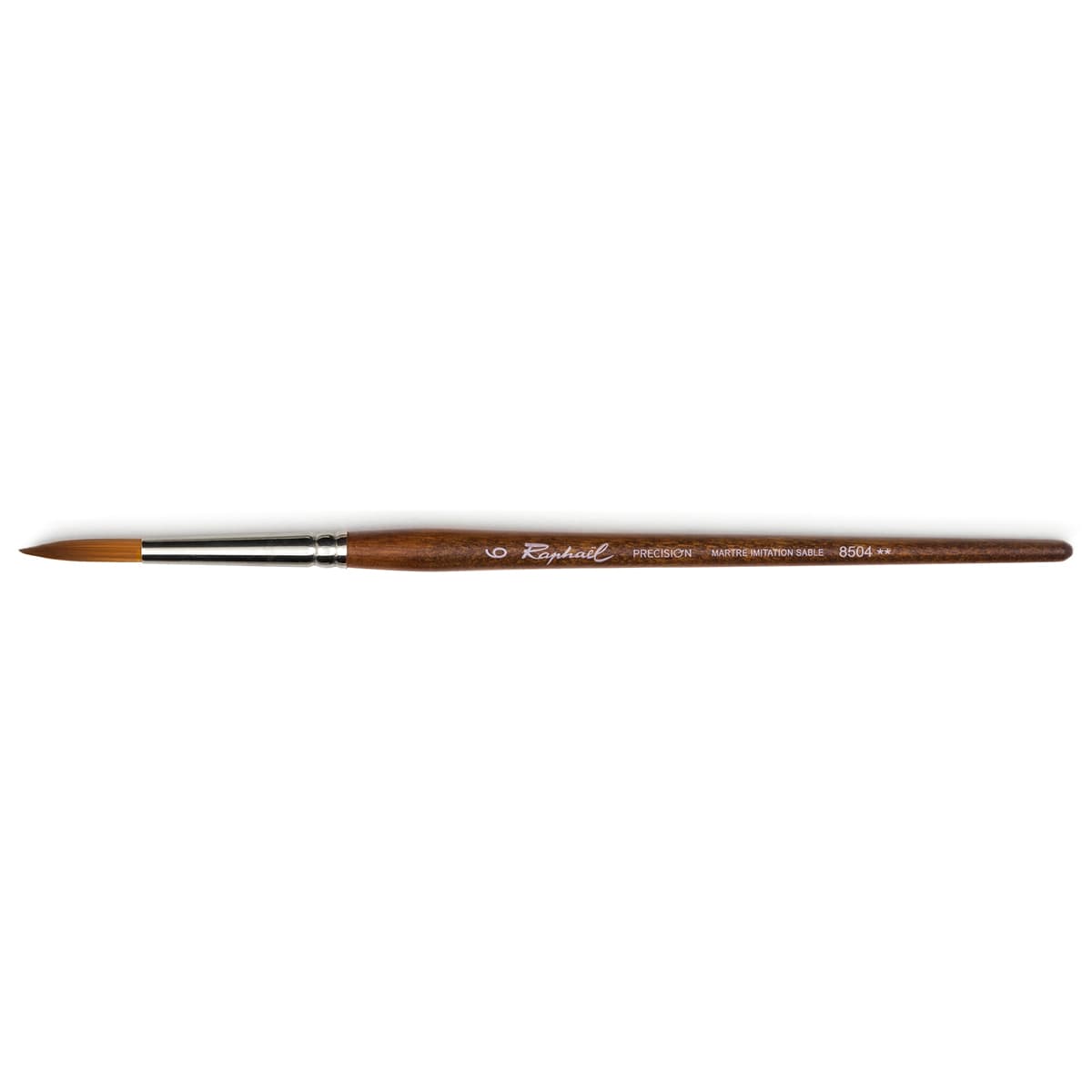 Raphael Essentials Acrylic & Watercolor Brush Set, Watercolor, 2-Brush Set, For Details, Precision Round 2 & 6