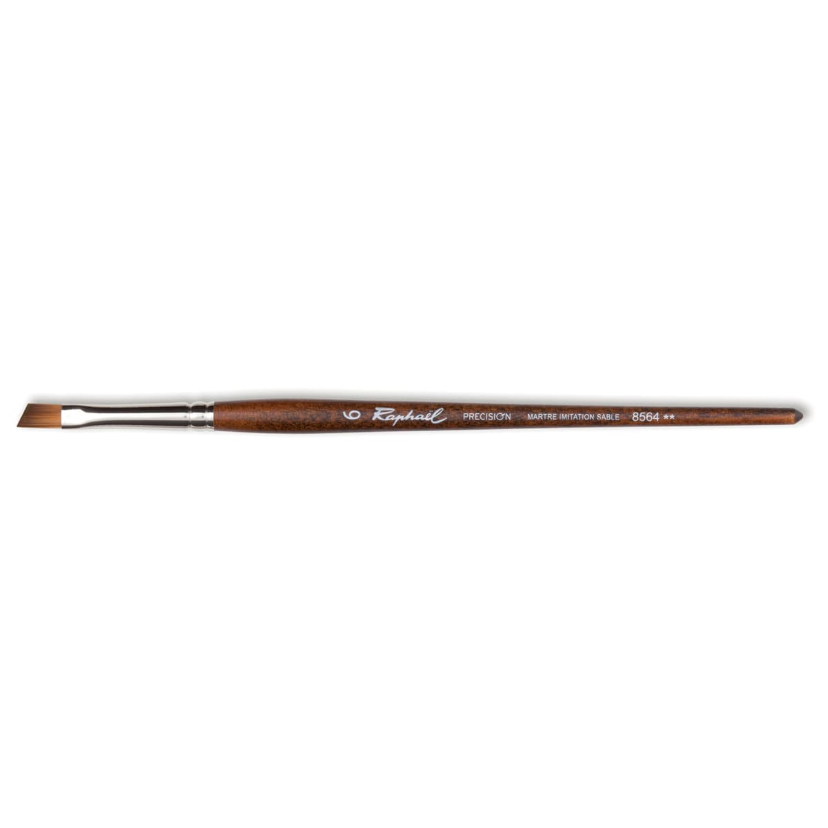 Raphael Essentials Acrylic & Watercolor Brush Set, Watercolor, 3-Brush Set, For Details, Precision Liner 4, Angular 6, & Short Round Pointed 4