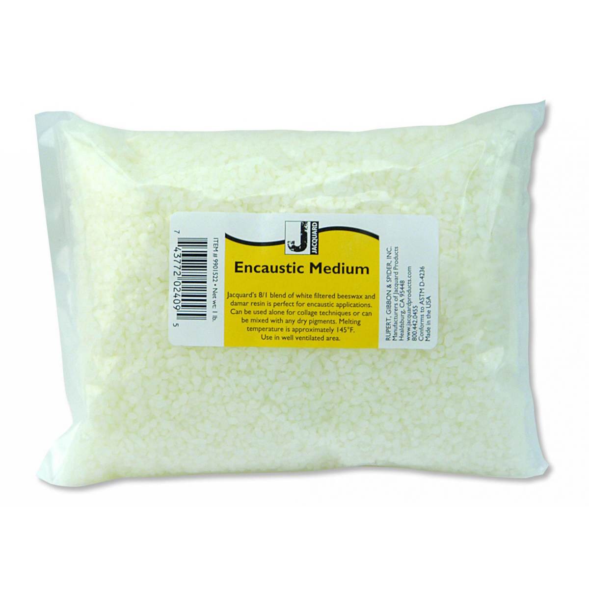 Encaustic Medium Wax Encaustic Medium Wax, 1 lb. Bag
