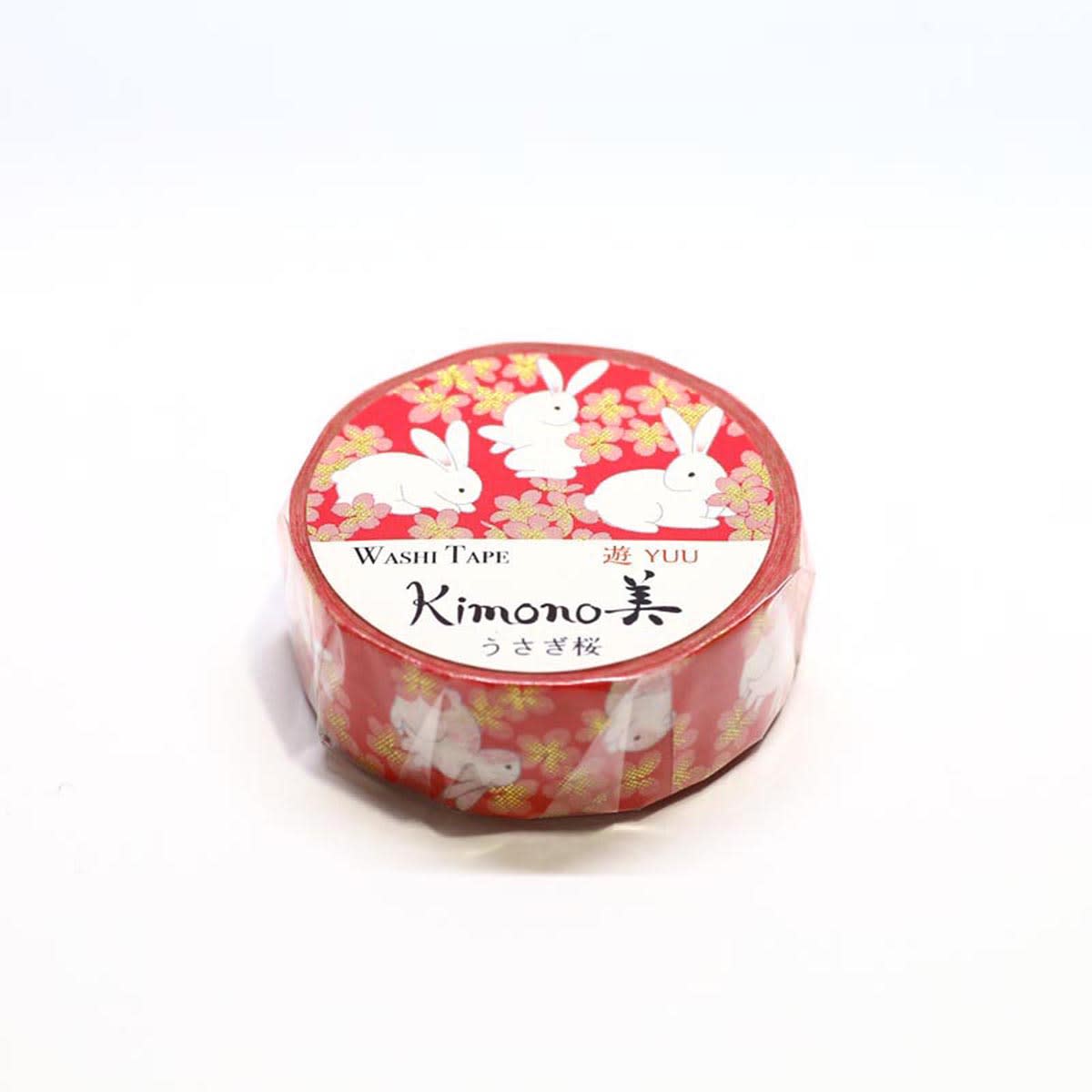 Foil Masking Tapes Rabbit Cherry
