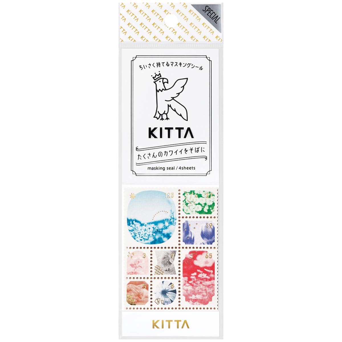 KITTA Compact Washi Tape and Sticker Sets KITTA Special Collection - Pop