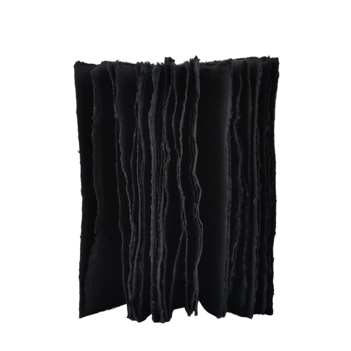 LAMALI Tresor Toned Soft-Cover Handmade Journal, 96 Pages, Black