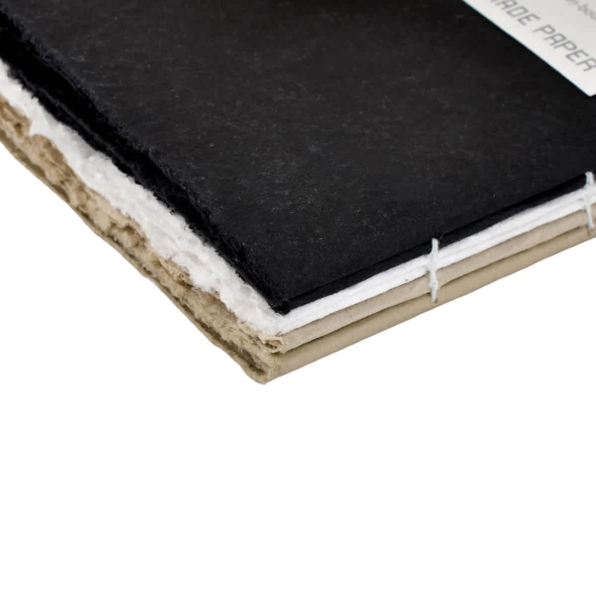 LAMALI Tresor Toned Soft-Cover Handmade Journal, 96 Pages, Toned Grey