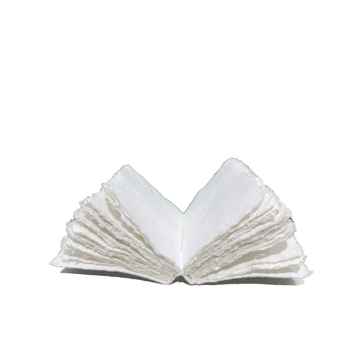 LAMALI Liasse Soft-Cover Handmade Book, 3.5 in x 4.7 in, 144 Pgs./Bk., White