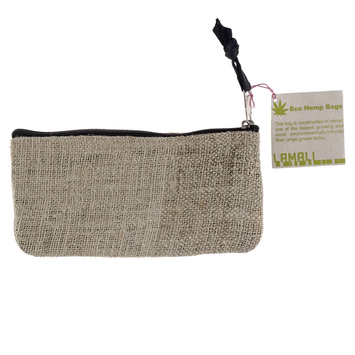 Hemp Handmade Bags Pencil Bag - 4" x 8"
