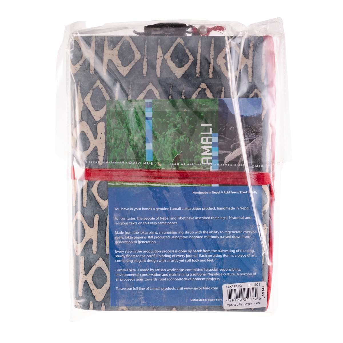LAMALI Mixed Media Journal, 6 in x 8 in, 148 Pgs./Bk., Tribal