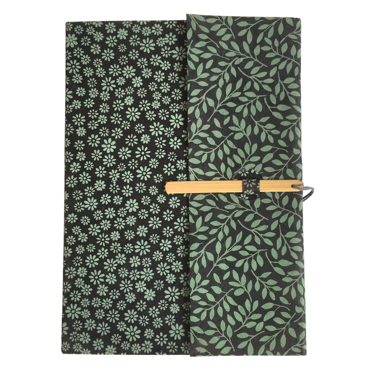 LAMALI Wanderer Hard-Cover Handmade Journal, 5.9 in x 8.3 in, 164 Pgs./Bk., Blue-Aqua