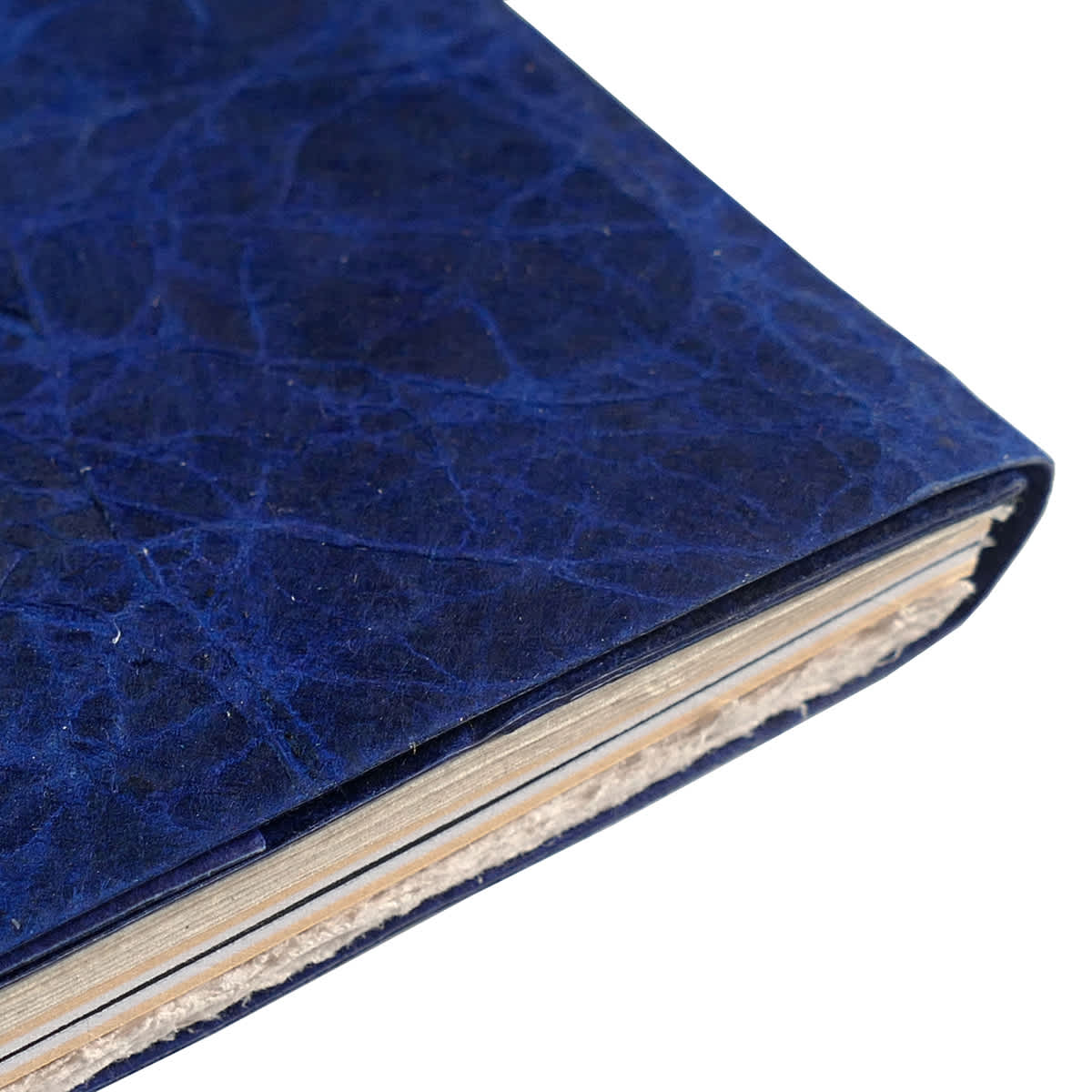 LAMALI Bondo Soft-Cover Handmade Journal, 4.3 in x 5.9 in, Navy
