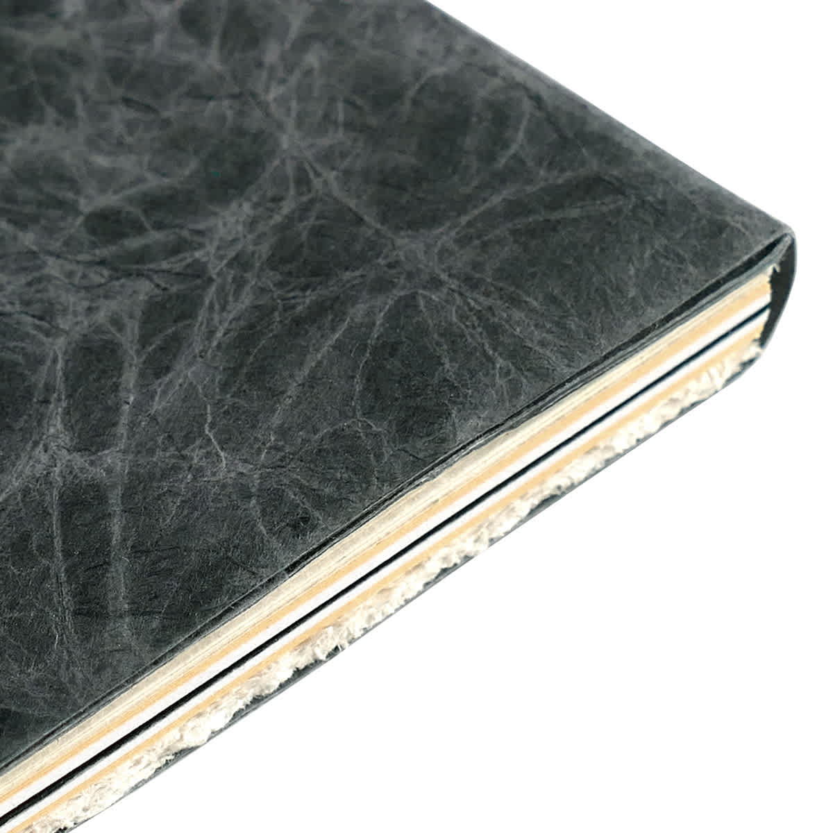 LAMALI Bondo Soft-Cover Handmade Journal, 4.3 in x 5.9 in, Grey