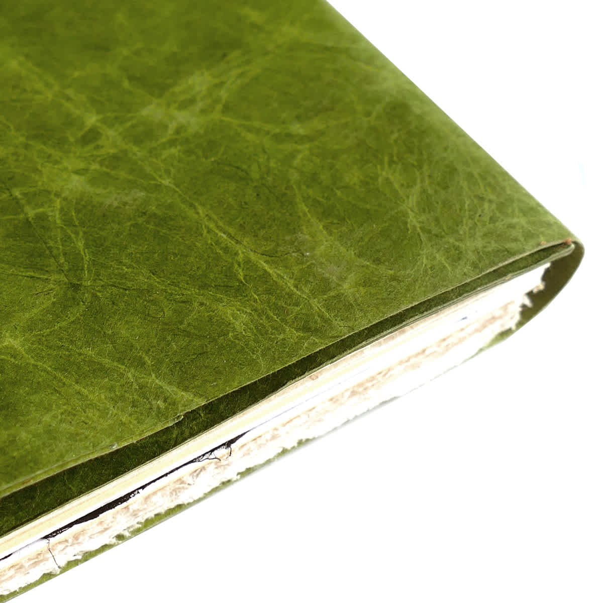 LAMALI Bondo Soft-Cover Handmade Journal, 4.3 in x 5.9 in, Green