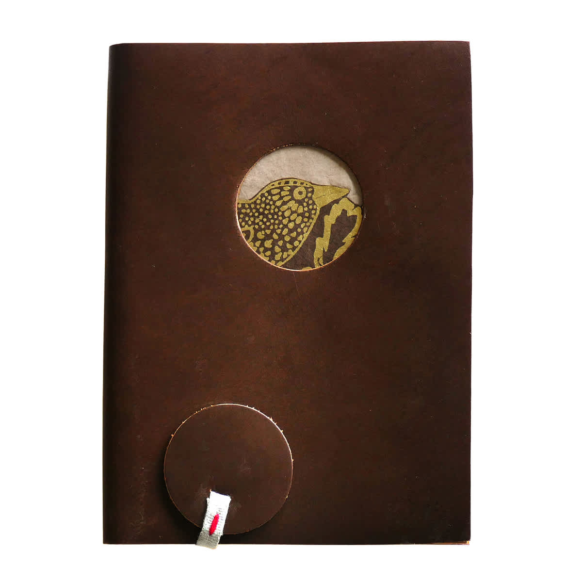 LAMALI Aurore Soft-Cover Handmade Journal, Pink/Taupe