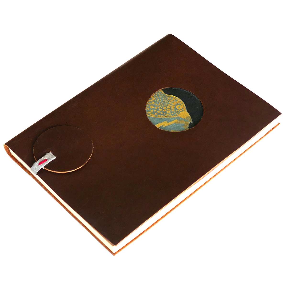 LAMALI Aurore Soft-Cover Handmade Journal, Black/Grey