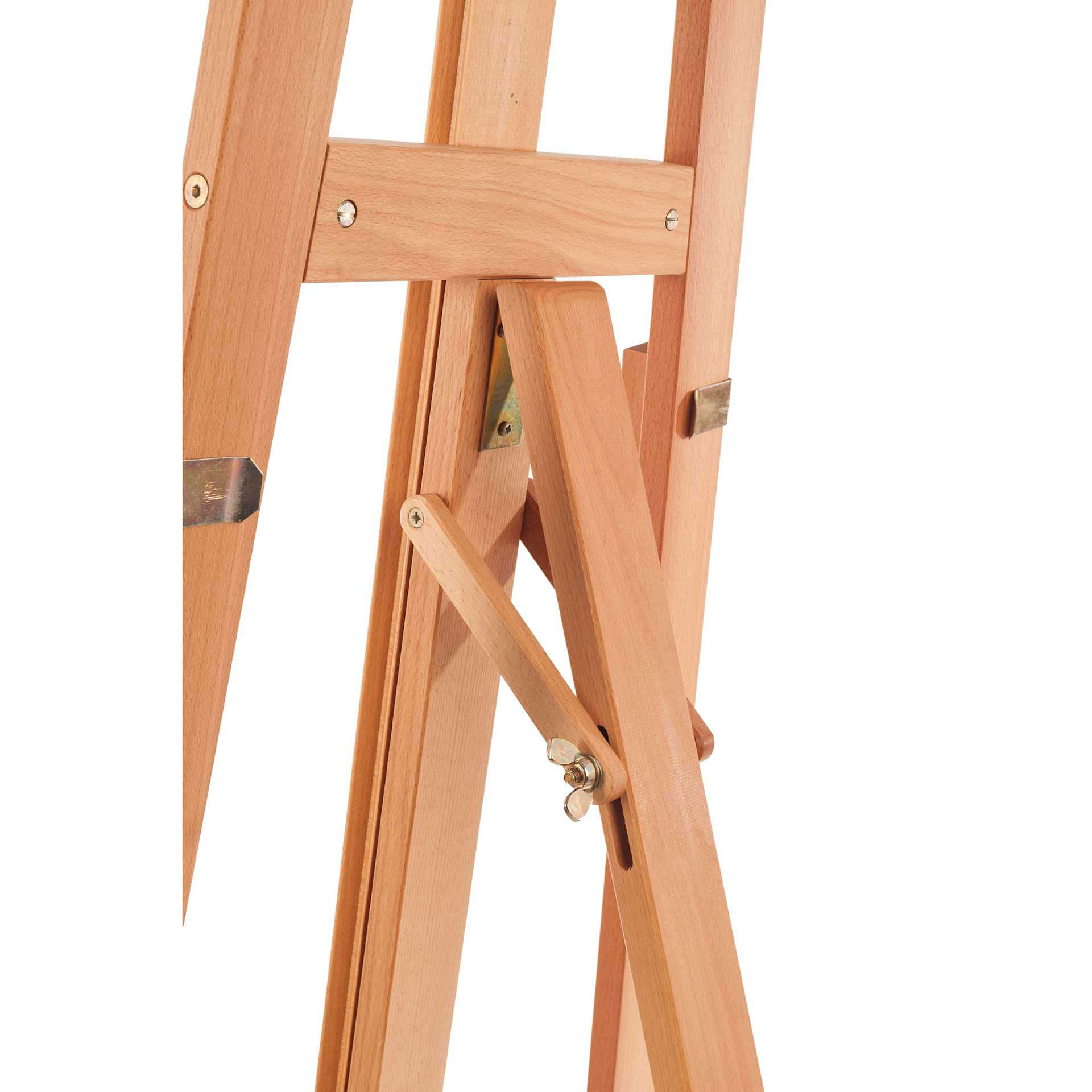 Mabef M-12 Big Lyre Easel - back of easel