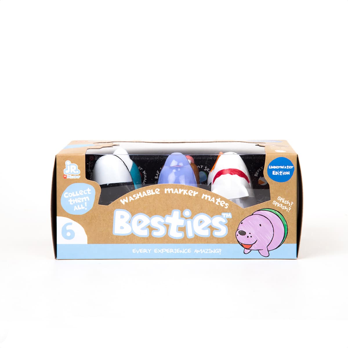 Besties Marker Mates Underwater - 6/Pkg.