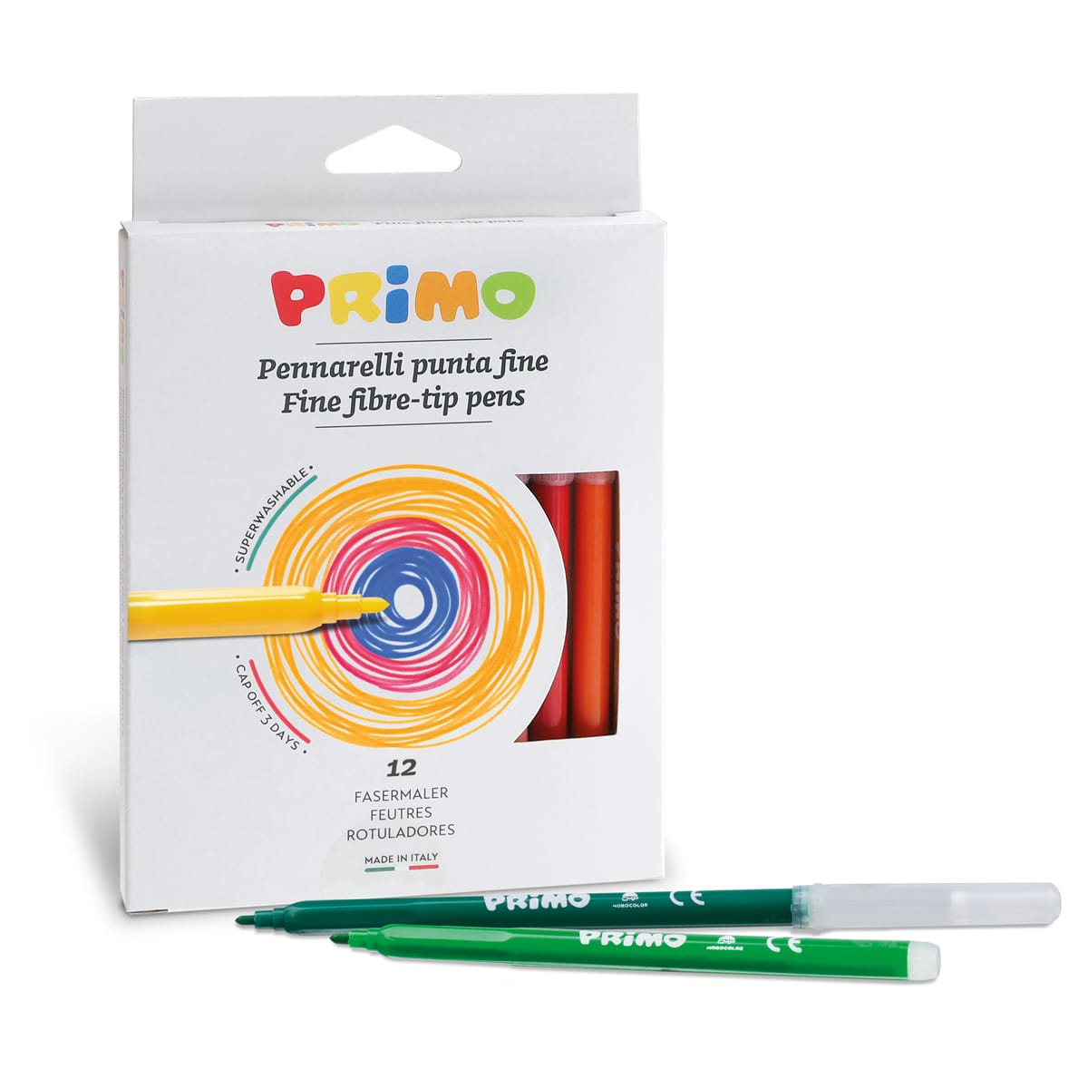 Fine Tip Marker Set 12-Colour Set