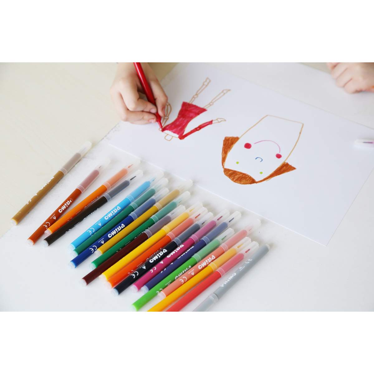 Fine Tip Marker Set 12-Colour Set