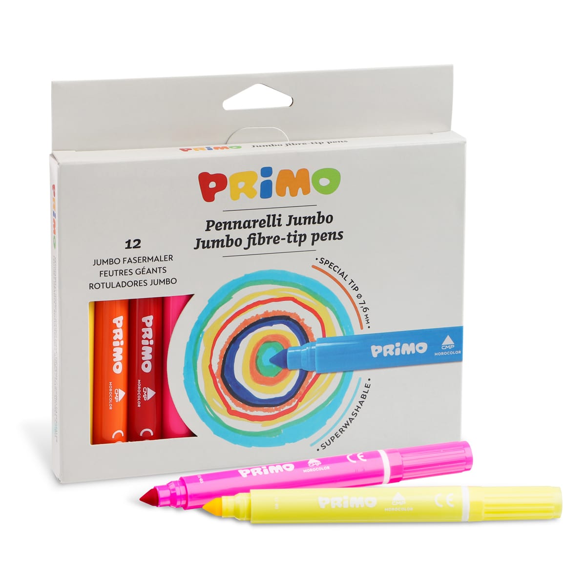 Jumbo Marker Set 12-Colour Set