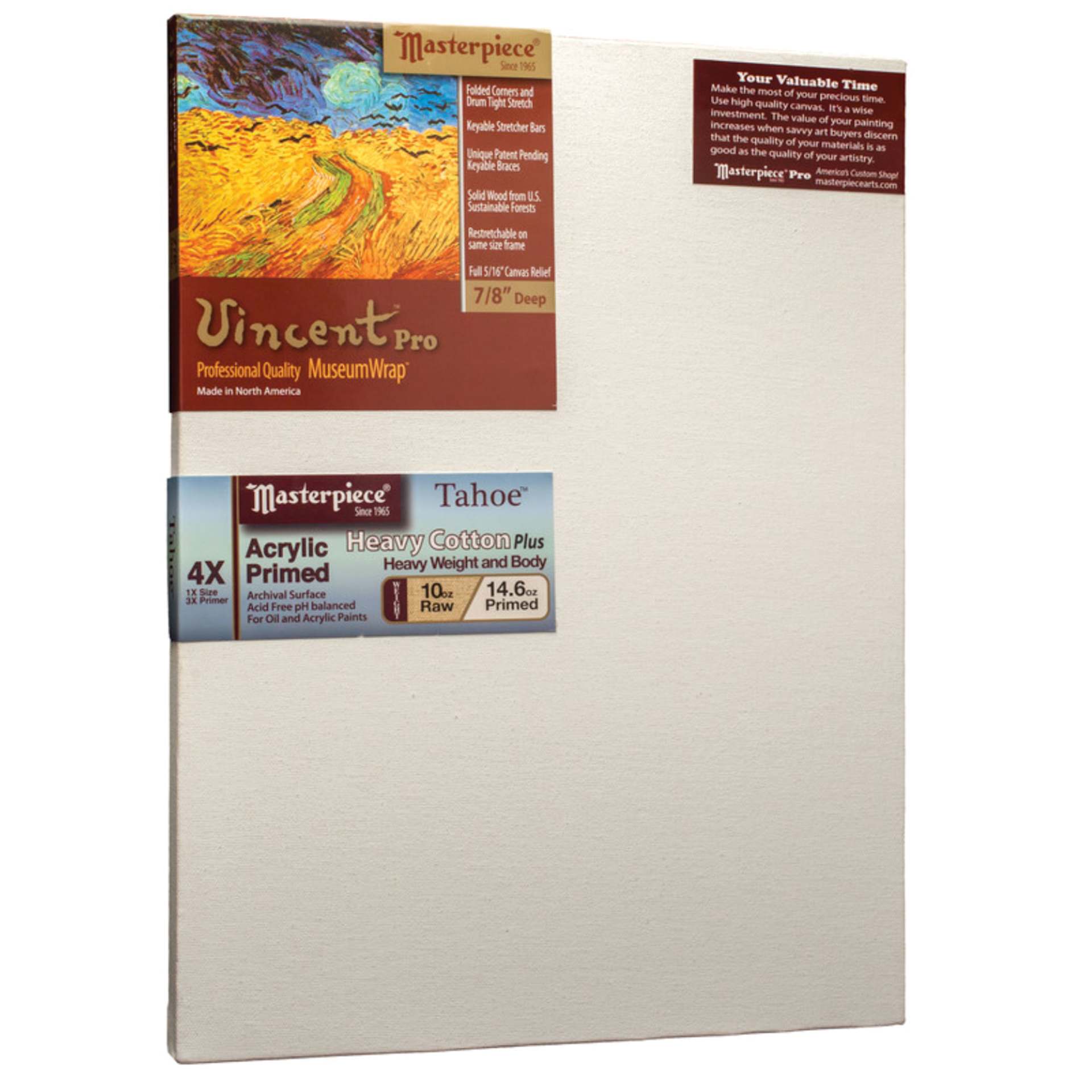 Masterpiece Tahoe Professional Canvas, 10 oz, 10" x 16"