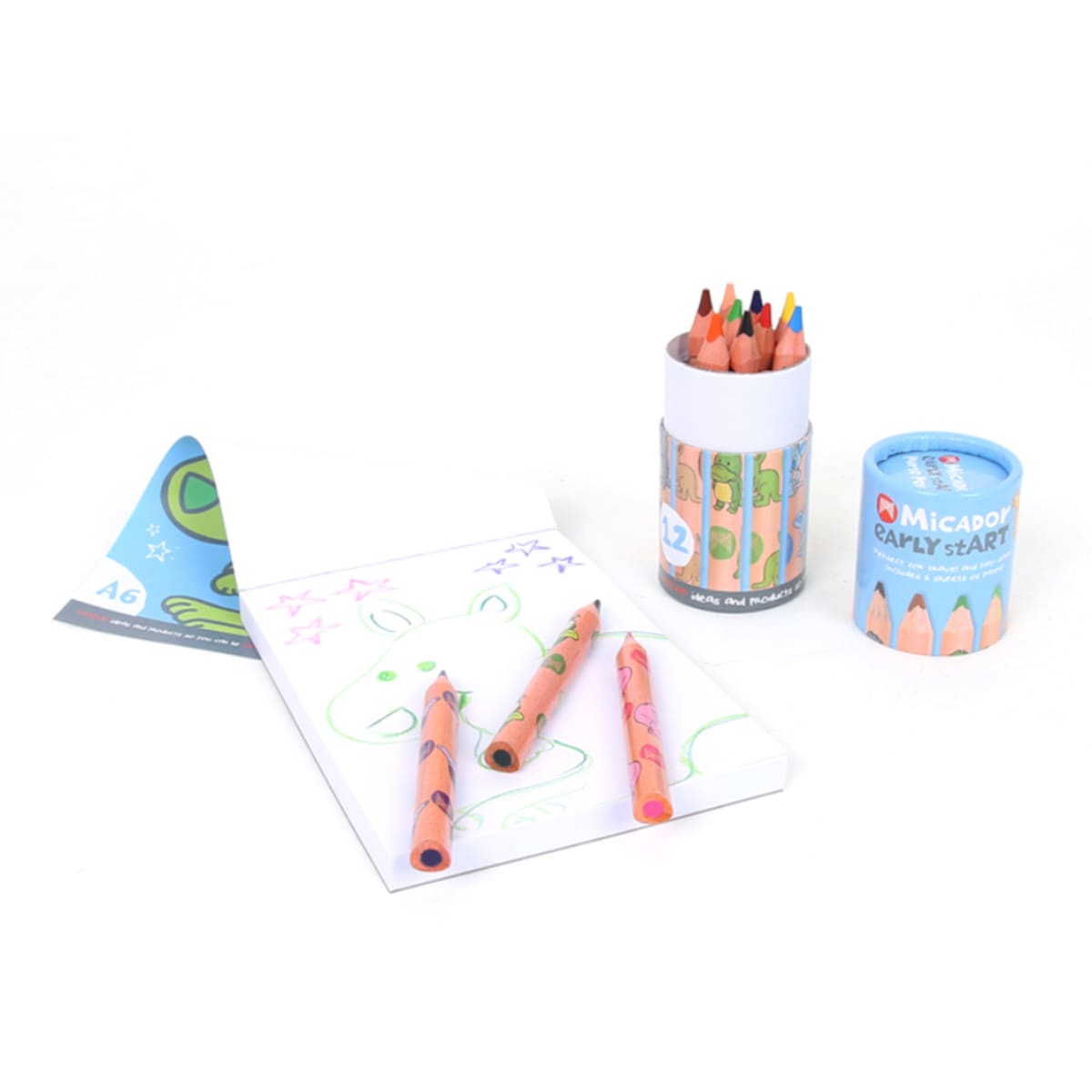 Triangle Colored Pencil Purse Pack 18-Piece Pack
