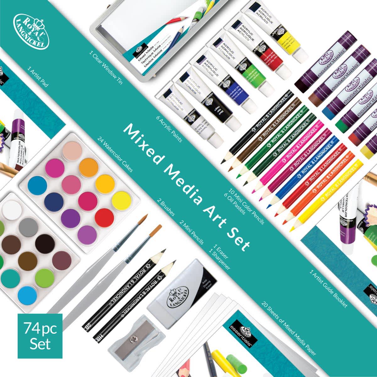 Mixed Media Art Set 73-Piece Set