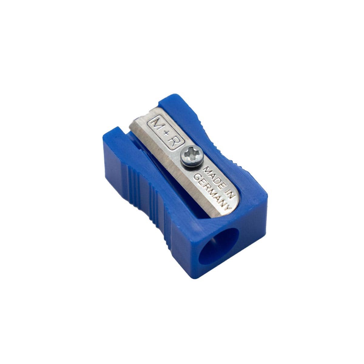 Mobius & Ruppert Block Design Pencil Sharpener, Single-Hole