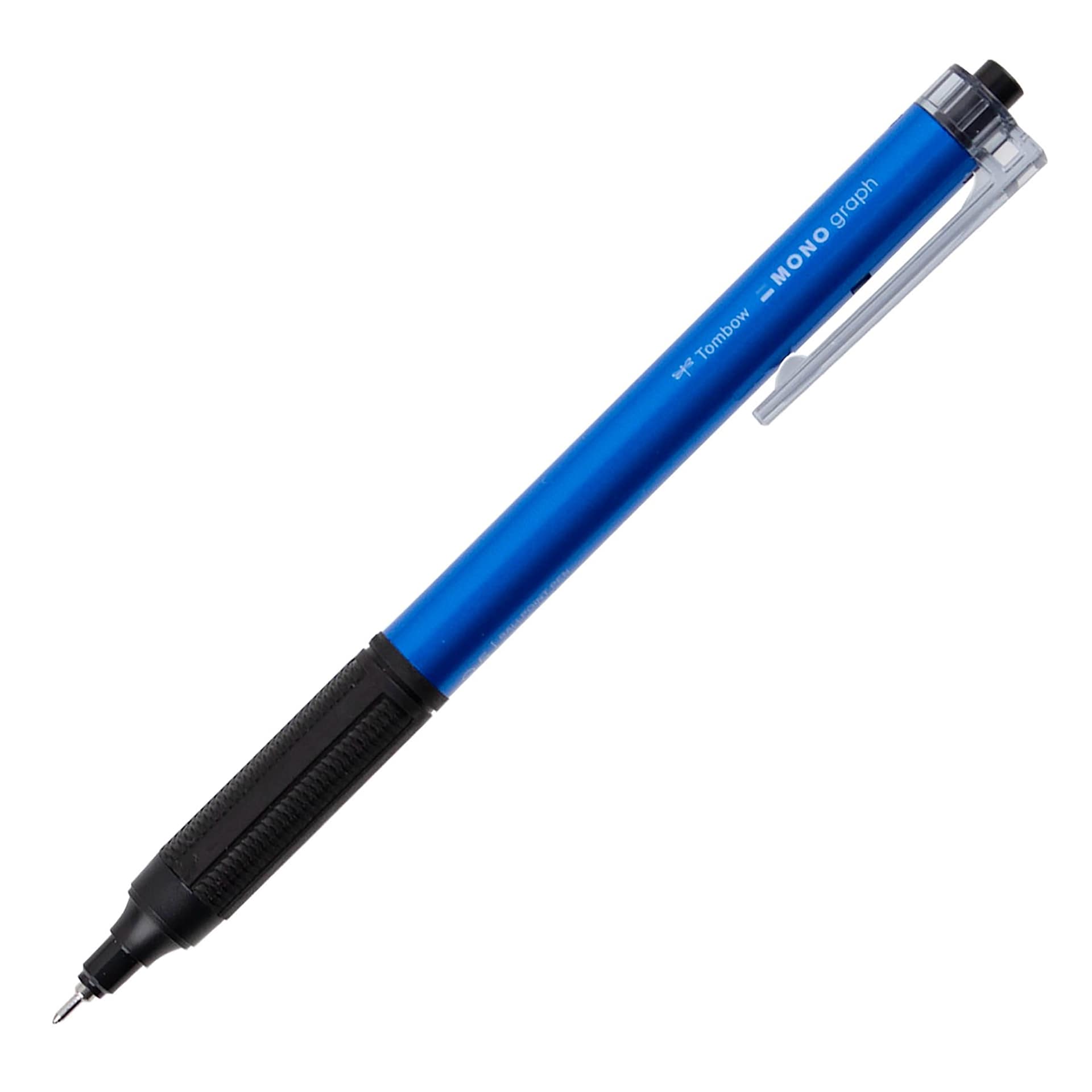 Tombow MONO graph Lite Ballpoint Pen Light Blue 0.5 mm