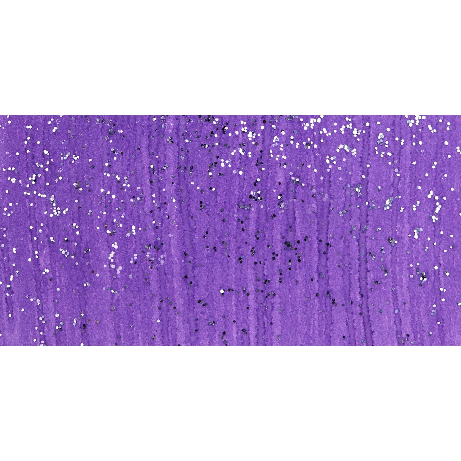 Abroli MonsterColor Washable Tempera Paint - Purple Glitter, swatch