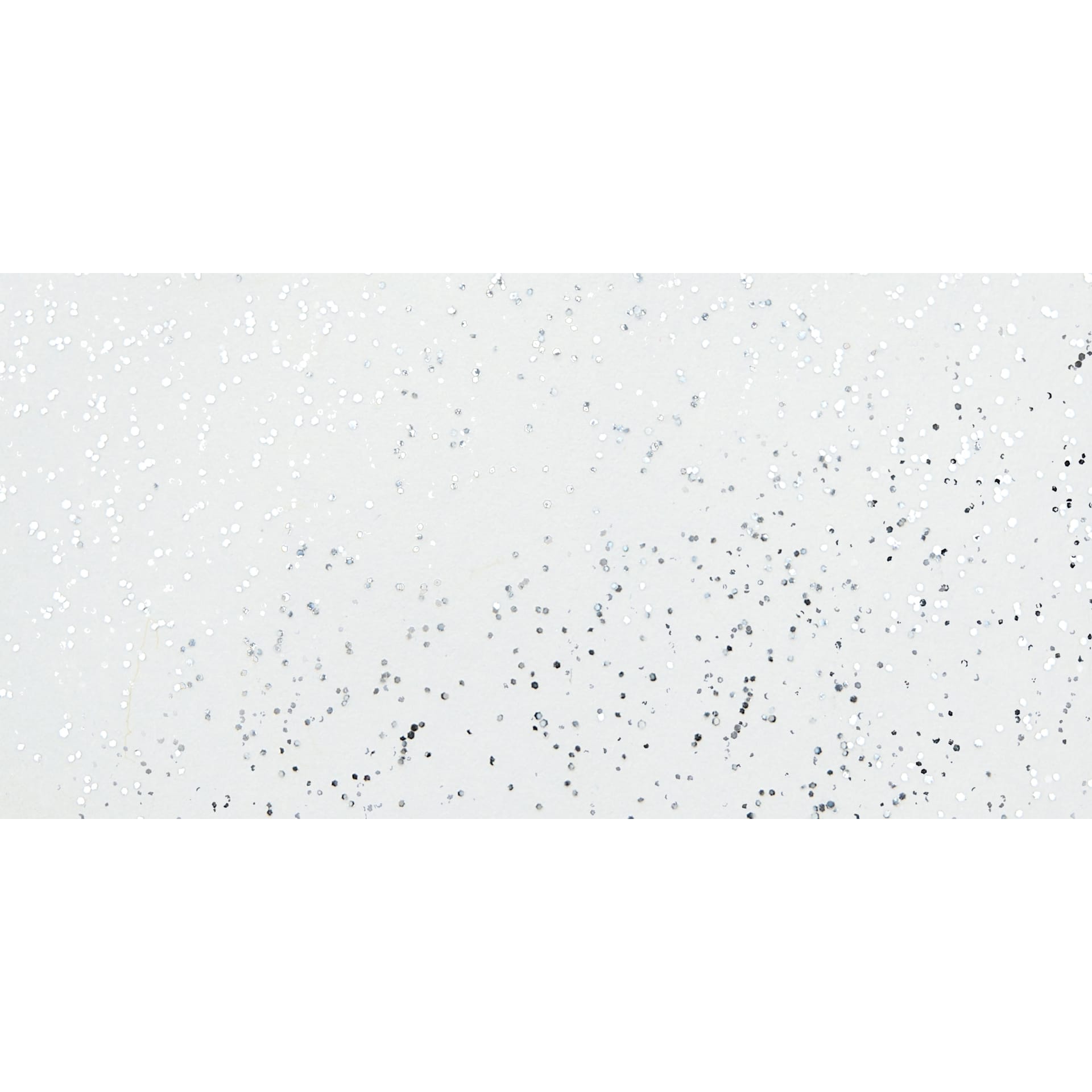 Abroli MonsterColor Washable Tempera Paint - Silver Glitter, swatch