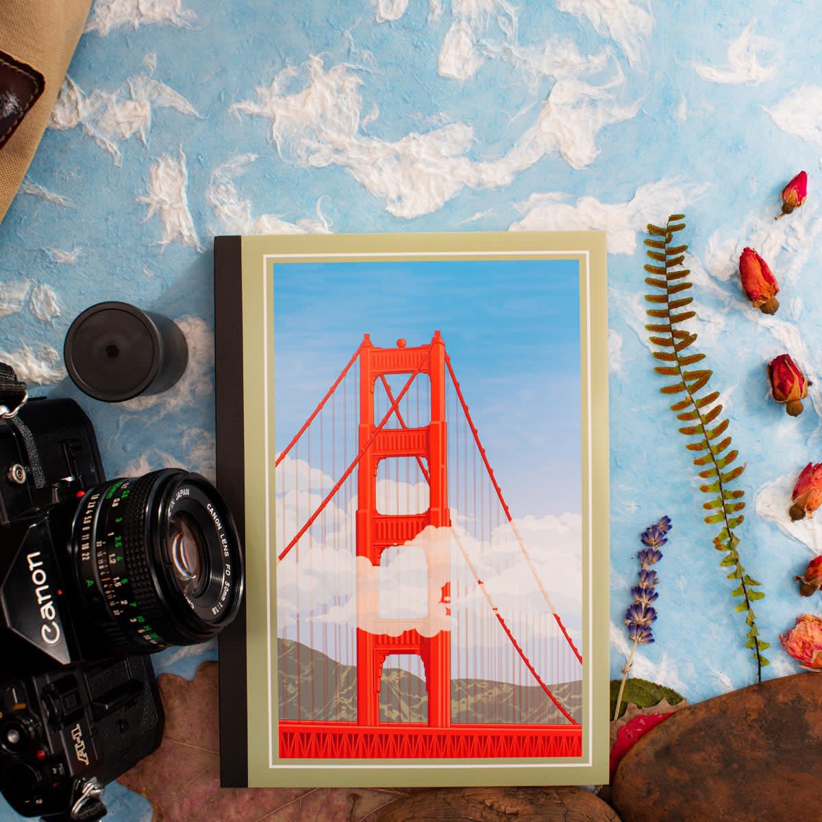 Oasis National Park Notebook Golden Gate