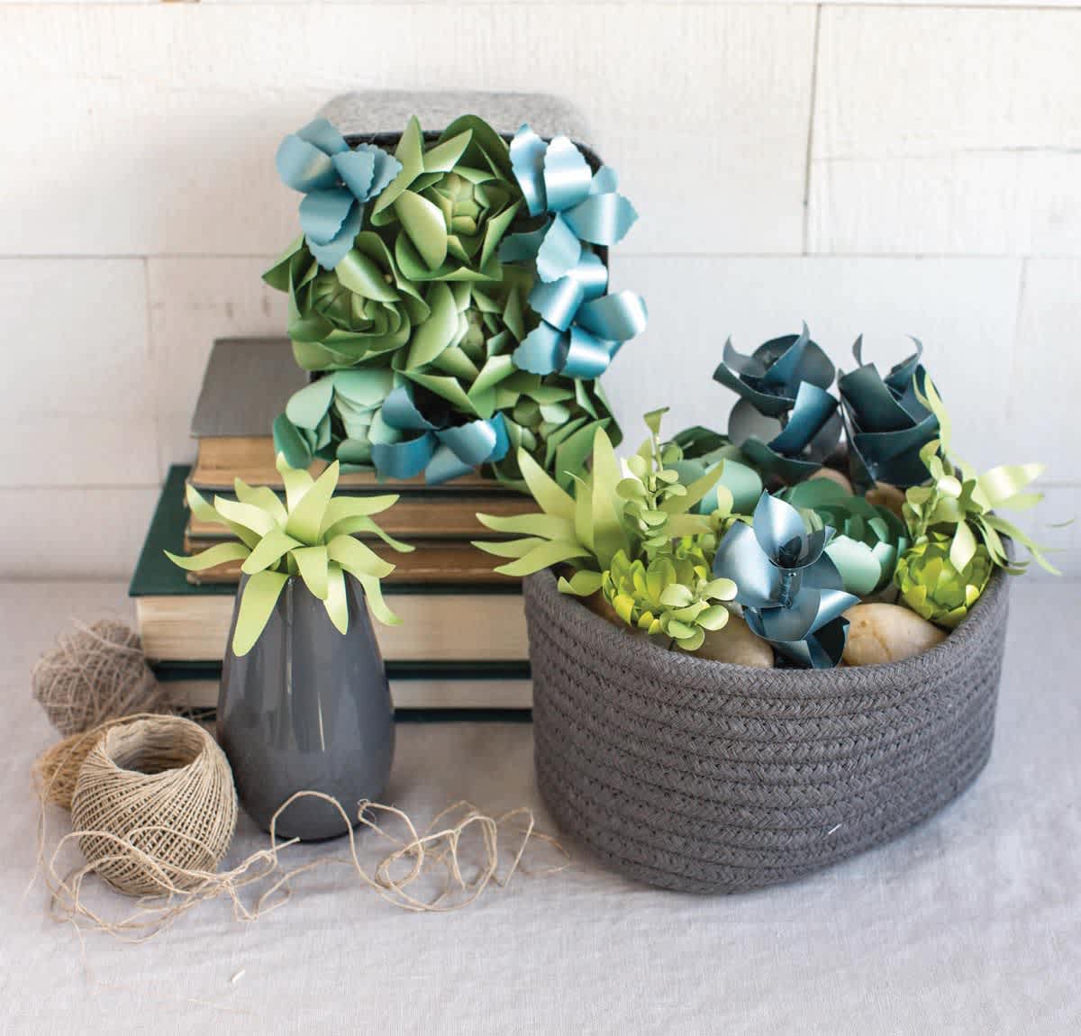 Frosted Paper Stack Kits Succulent Plants Kit