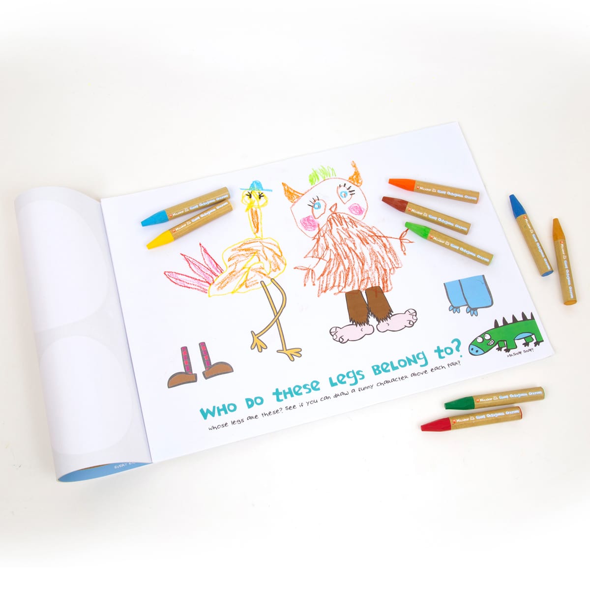 Micador jR. Drawing Activity Pad, 11.75 in x 16.5 in