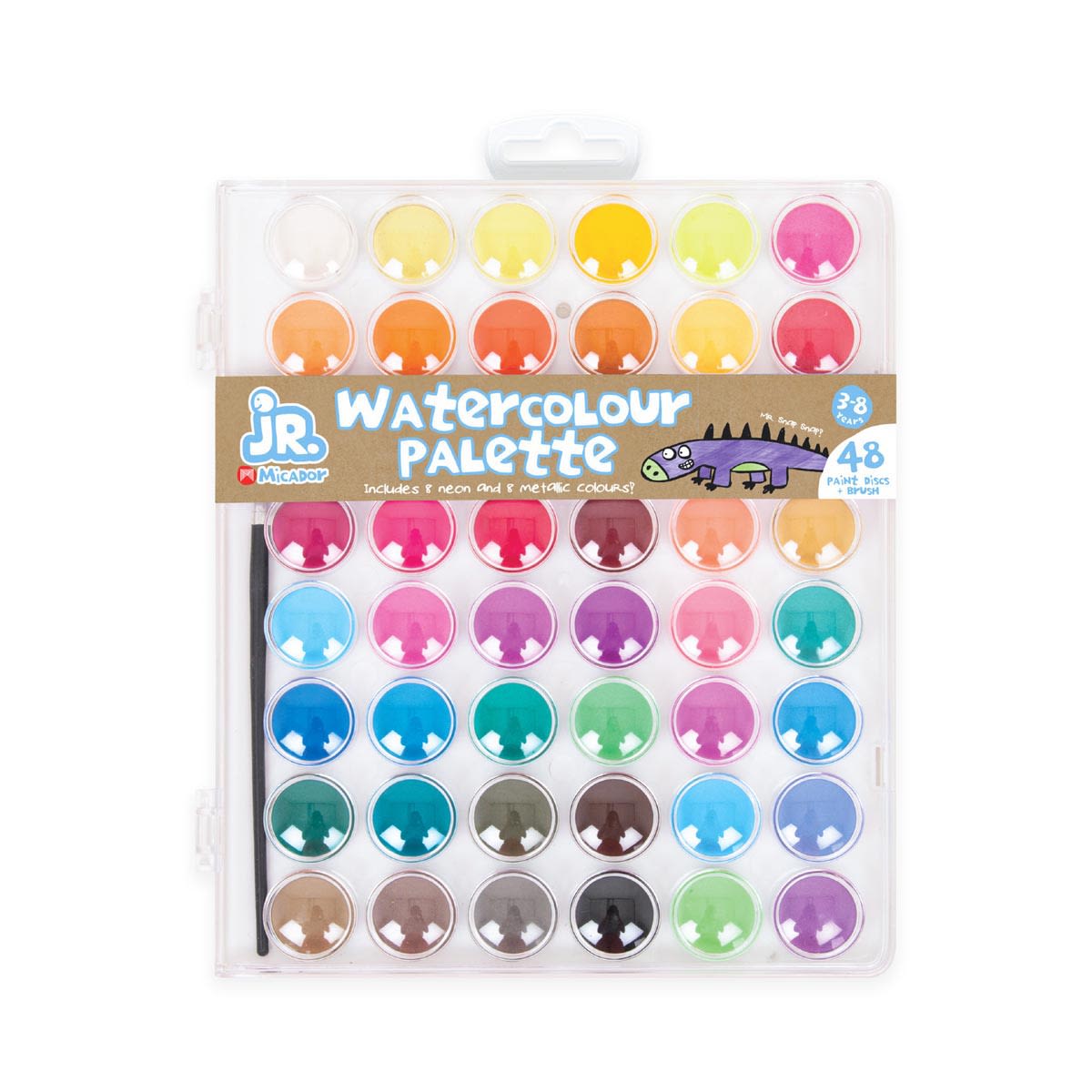 Watercolour Palettes 48-Color Set