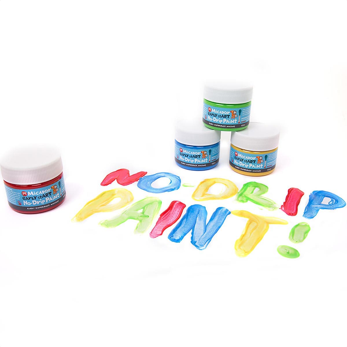No-Drip Paint 4-Color Set 4-Color Set