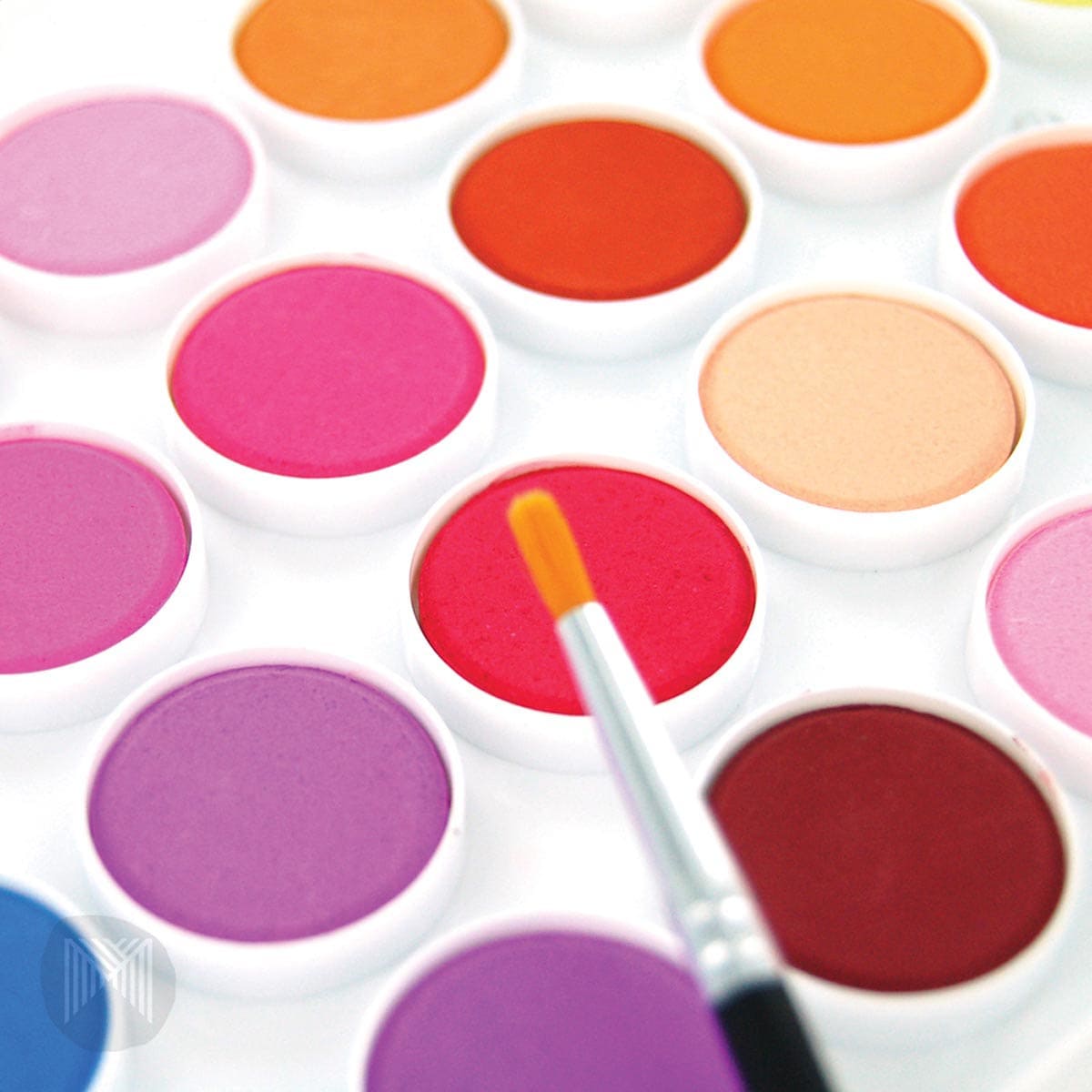 Watercolour Palettes 36-Color Set