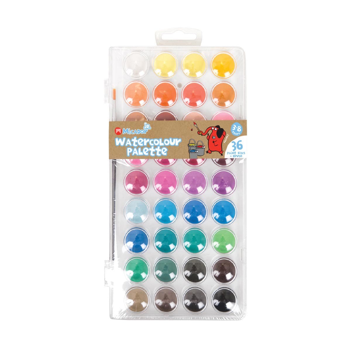 Watercolour Palettes 36-Color Set