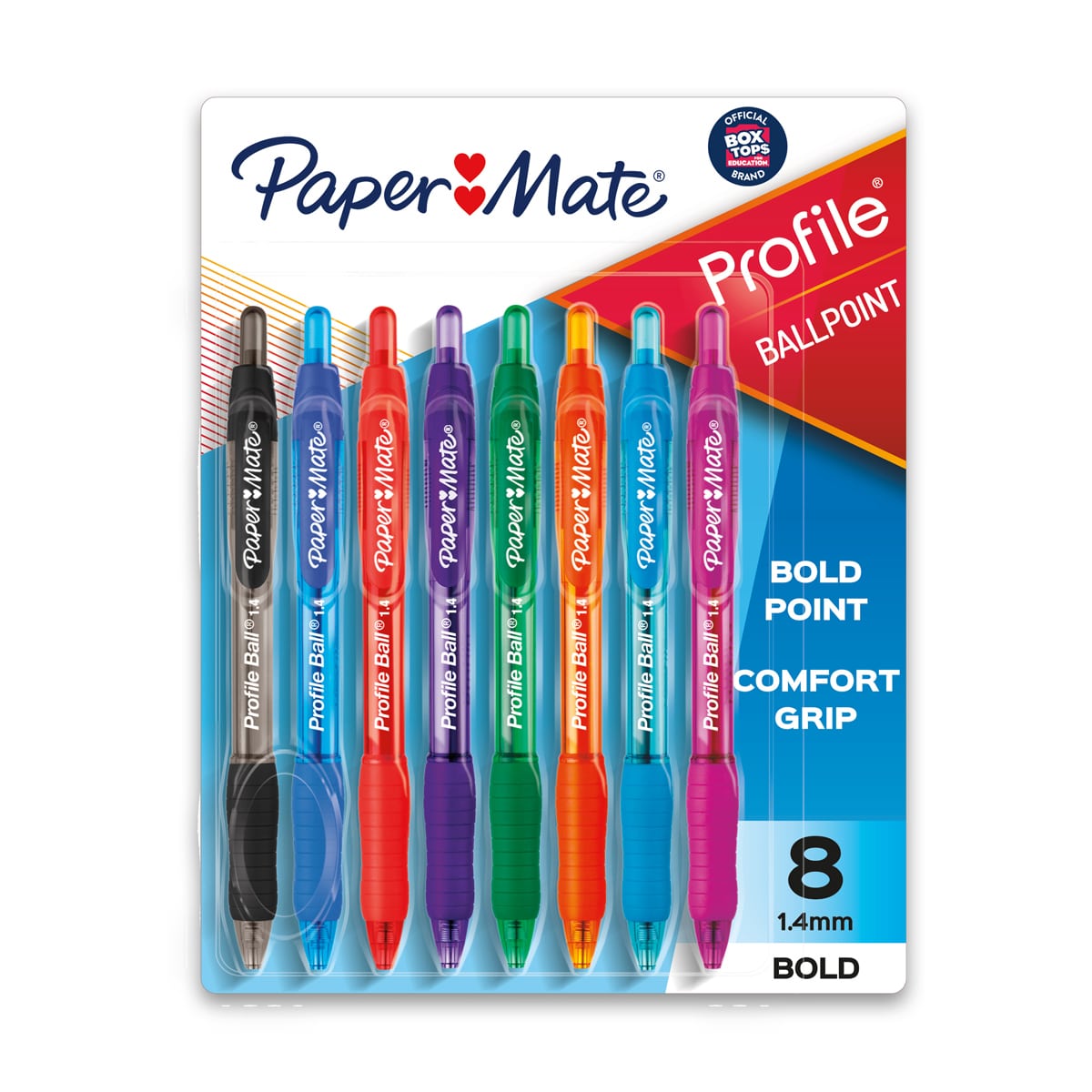 Profile Ballpoint Pens 8-Pen Set - Assorted Colors